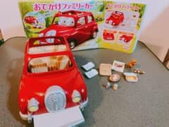 シルバニアファミリー お出かけファミリーカー 小物 セット 車のサムネイル