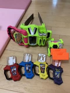 仮面ライダーエグゼイド ベルト ガシャット　セットのサムネイル