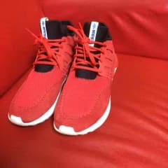 adidas アディダス tubular/moc runner/赤 - メルカリ