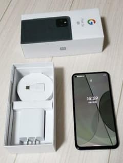 【値下げ】Google携帯　5G対応　pixel 5a  ブラックのサムネイル