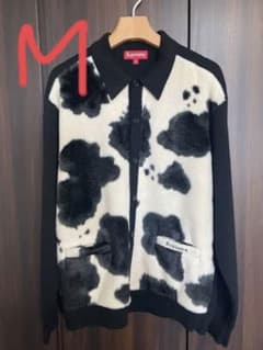 Supreme Cow Print Cardigan Black M 極美品のサムネイル