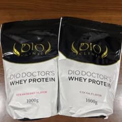 DIOクリニック監修 ホエイプロテイン 1kg×2個のサムネイル