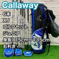 キャロウェイ XJ ゴルフセット ジュニア 6本 右 115cm〜135cm - メルカリ
