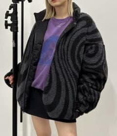 WHO'S WHO gallery　新作　 SPORTSリバーシブルボアブルゾンのサムネイル
