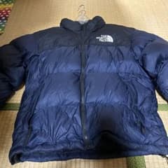 THE NORTH FACE ダウンジャケット ヌプシ　ネイビーのサムネイル