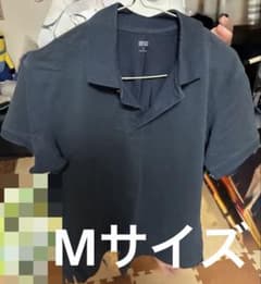 UNIQLO ポロシャツ ネイビー Mサイズ