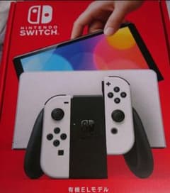 【新品未使用】Nintendo Switch  本体  有機EL  ホワイトのサムネイル