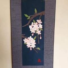 古布ハギレタペストリー