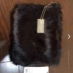 未使用♡ マウジー ショルダーバック ムートン 黒 バッグのサムネイル