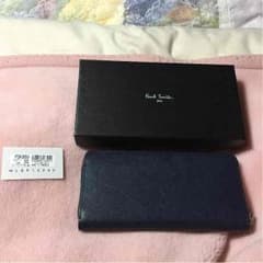 ポールスミス財布 ファスナー ネイビーのサムネイル