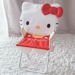 希少品 レトロ ハローキティ‪‪ 折りたたみ イス 2002年製 - メルカリ‬‬