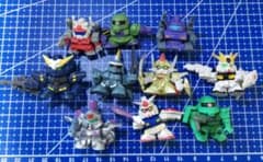 BANDAI [SD 건담 풀 컬러] 가샤폰 10 종류