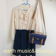 【ももちん様専用】earth シフォンワンピのサムネイル