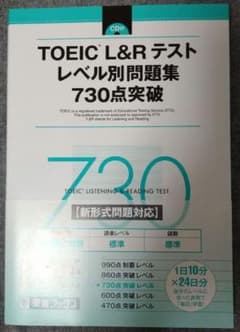 ★最安値★TOEIC L&Rテスト レベル別問題集730点突破のサムネイル