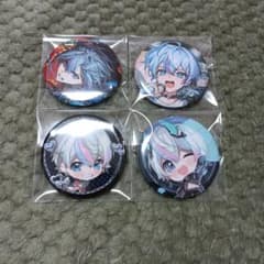 SIXFONIA 雨乃こさめ 缶バッジ 4種セット - メルカリ
