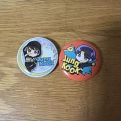 Jung Kook 缶バッジ 2点セットのサムネイル