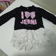 長袖フリルJENNIジェニィワンピースのサムネイル
