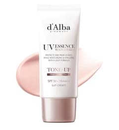 [미품] d'Alba 달바 톤 업 선크림 핑크 베이스 메이크업