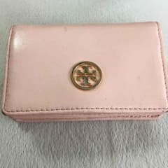 【中古】トリーバーチ 名刺入れ  ベビーピンクのサムネイル