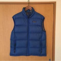 patagonia ダウンベスト/M/ブルーのサムネイル