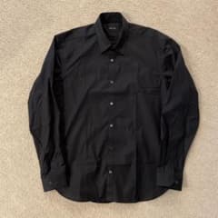 CERRUTI 1881 ブラック ドレスシャツ 40 CERRUTI 1881 ブラック ドレスシャツ 40 - メルカリ