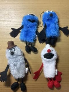 パペットスンスン ボールチェーンマスコット 指人形 4種セット ガチャ