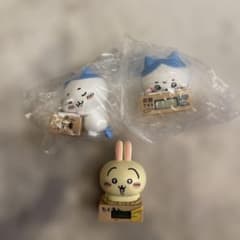 가챠 가챠 치이카와 함께 힘내! 골판지 시계 3 체 세트