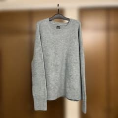 GAP ニットセーター　水色　グレー　Lサイズ　古着のサムネイル