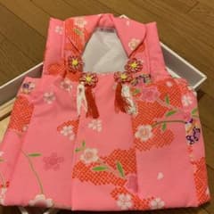 初節句お祝い着　桃の節句　お食い初め　被布のサムネイル