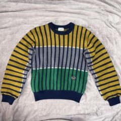 Crocodile ストライプニットセーターのサムネイル