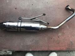 アドレスv125用 ステンレスマフラーのサムネイル