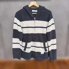 GELATO PIQUE HOMME ボーダー ジップアップパーカーのサムネイル