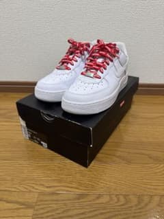 Supreme × Nike Air Force 1 Low 白 24センチ - メルカリ
