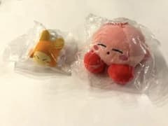【2点セット】星のカービィ ライトマスコット お座りぬいぐるみマスコット2 新品