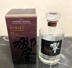 サントリー 響21年 700ml 空瓶　空箱のサムネイル