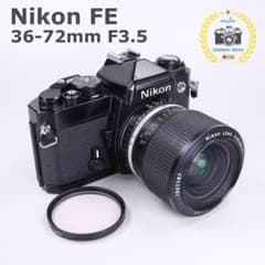 NIKON FA 36-72mm 一眼レフ フィルムカメラ ☆完全動作＆美品☆Nikon FE 36-72mm F3.5 ＃587 - メルカリ