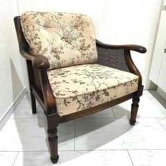 高級家具】karimoku カリモク コロニアル ラウンジチェア ソファ