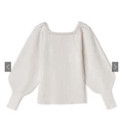 GRL スクエアネックニットトップス グレイルのサムネイル