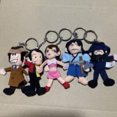 ルパン三世 ぬいぐるみキーホルダー 5種セットのサムネイル