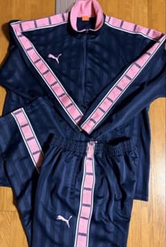 Puma トラックジャケット セットアップ ピンク XO JK - メルカリ