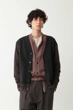 MHL 切り替えニットカーディガン DRYWOOL - メルカリ