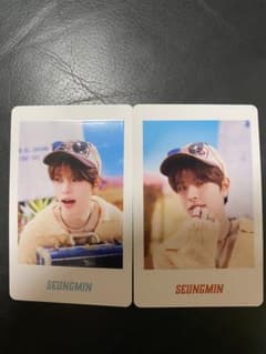 JYPポップアップ　straykids トレカ　フォトカード　スンミンのサムネイル