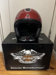 Harley-DavidsonBELLフレイムスジェットヘルメットLサイズ箱付き Harley-DavidsonBELLフレイムスジェットヘルメットLサイズ箱付き