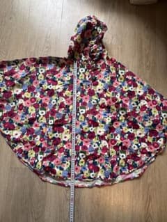 Ocean & Ground レインポンチョ 花柄 収納袋付きのサムネイル