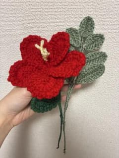 【ハンドメイド】枯れない花束 ハイビスカスのサムネイル