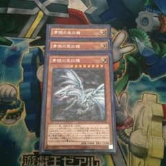 遊戯王 青眼の亜白龍 3枚セットのサムネイル