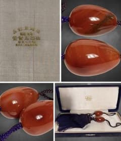#時代物 植田寳海堂 風鎮 天然石 本珊瑚 サンゴ　　S-8 時代物 植田寳海堂 風鎮 天然石 本珊瑚 サンゴ S-8 - メルカリ