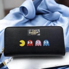 【海外限定】　コーチ COACH 長財布 パックマン 財布　黒 新品 未使用 海外限定】 コーチ COACH 長財布 パックマン 財布 黒 新品 未使用