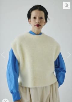 HeRIN.CYE ヘリンドットサイ　シャギーニットベストのサムネイル