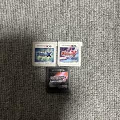 ポケットモンスター X Y パール 3DS DS ソフト 3本セットのサムネイル